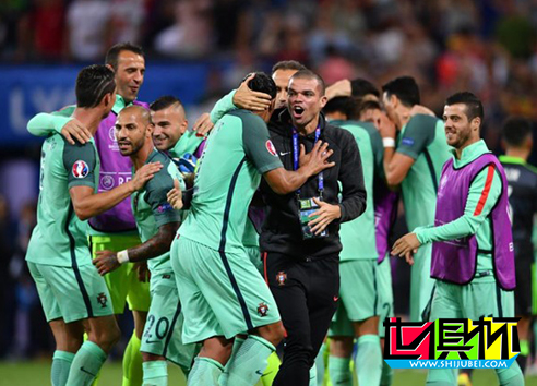 2016年7月7日葡萄牙2-0战胜威尔士晋级欧洲杯决赛